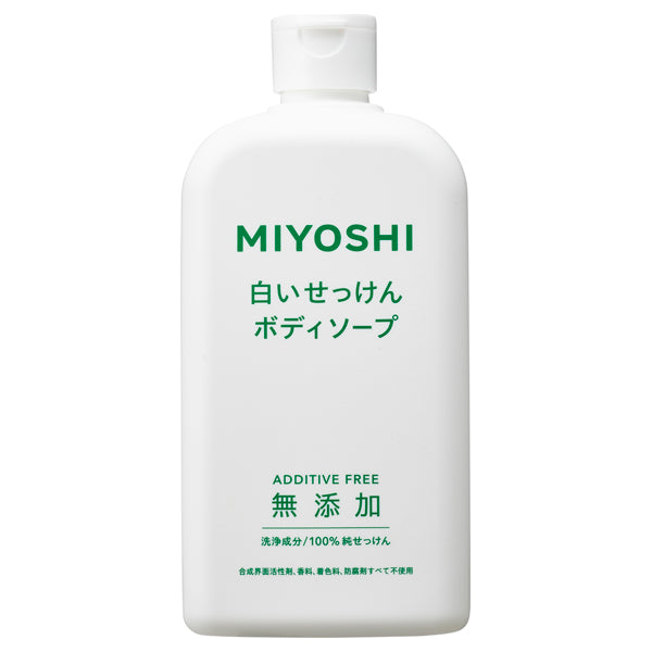 Additive-free white body soap, 400ml