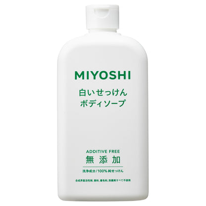Additive-free white body soap, 400ml