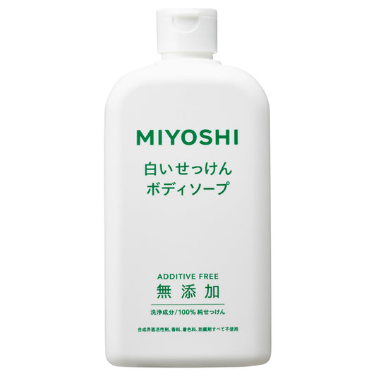 Additive-free white body soap, 400ml