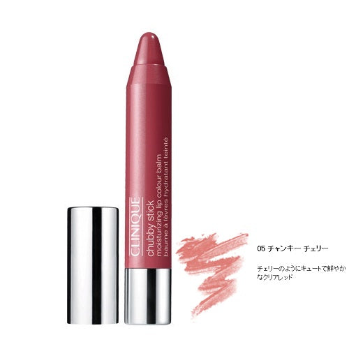 CLINIQUE Chubby Stick Moisturizing Lip Color Balm, 05 Chunky Cherry, 3g