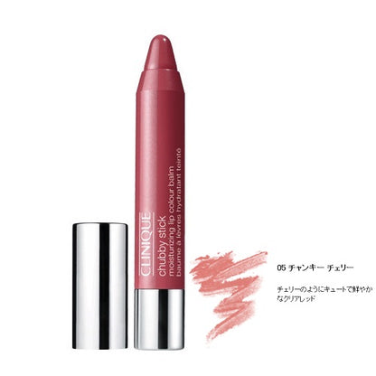CLINIQUE Chubby Stick Moisturizing Lip Color Balm, 05 Chunky Cherry, 3g