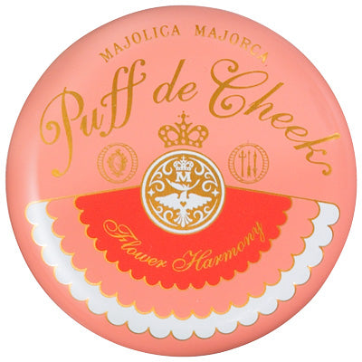 Majolica Majorca Puff de Cheek (Flower Harmony) (RD303 Mandarin)