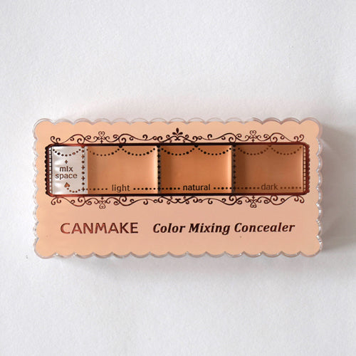 CANMAKE Color Mixing Concealer, SPF50 PA++++, 02_Natural Beige