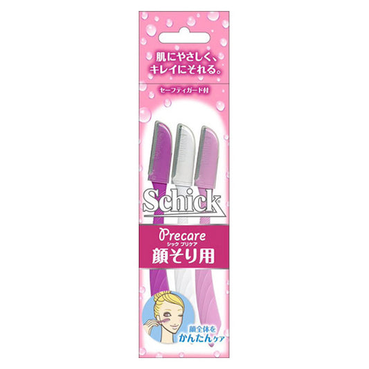 Schick L‑Dispo Face Razor (3 Pack)