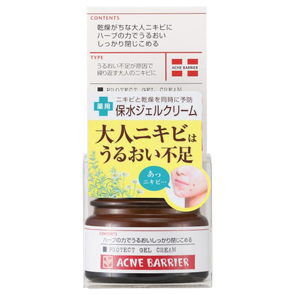 ACNE BARRIER Medicated Protect Gel Cream, 33g