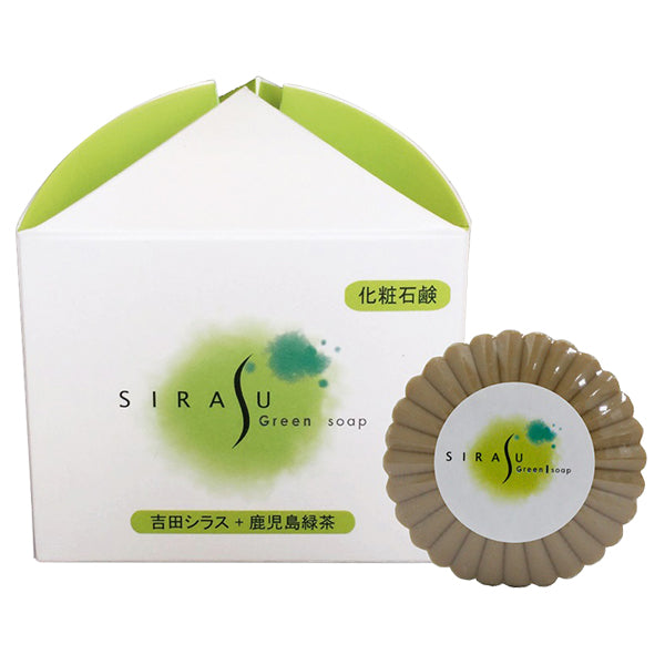 SIRASU Shirasu Soap (Green), 30g