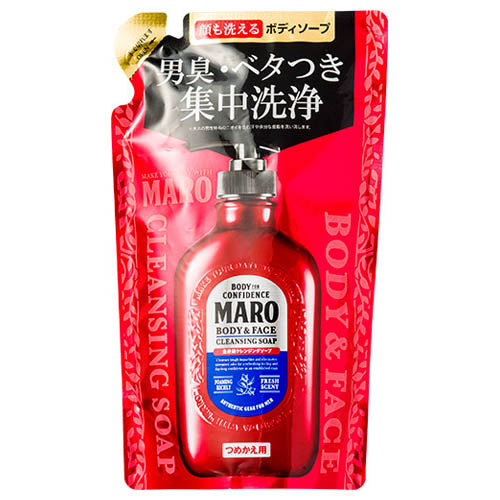 MARO Body Cleansing Soap Refill, 380ml