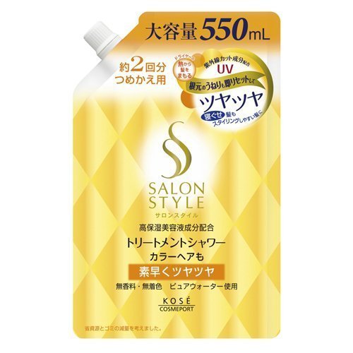 Salon Style Treatment Shower Shiny Refill, 550ml
