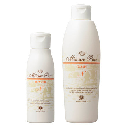 HOUSE OF ROSE Milcure Pure Wash & Powder Set