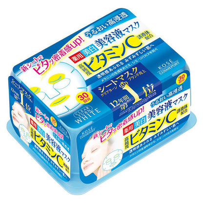 CLEAR TURN Essence Mask (Vitamin C), 30 sheets
