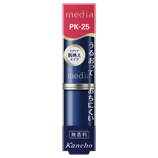 media Creamy Lasting Lip A PK-25, PK-25, 3g, Fragrance-free