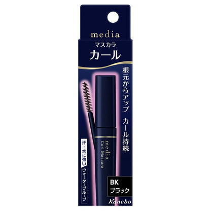 media Curl Mascara S (BK Beautiful Glossy Black)