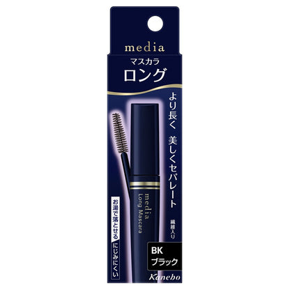 media Long Mascara S, BK Beautiful glossy black, 6.5g
