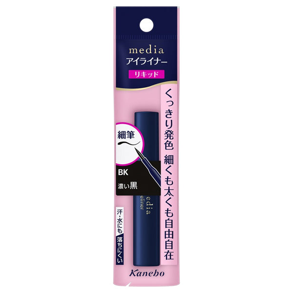 media Eyeliner A, BK Dark black, 4.0g