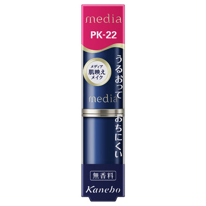 media Creamy Lasting Lip A, PK-22, 3g, Fragrance-free