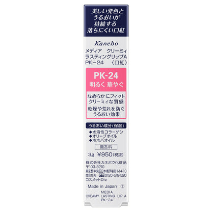 media Creamy Lasting Lip A, PK-24, 3g