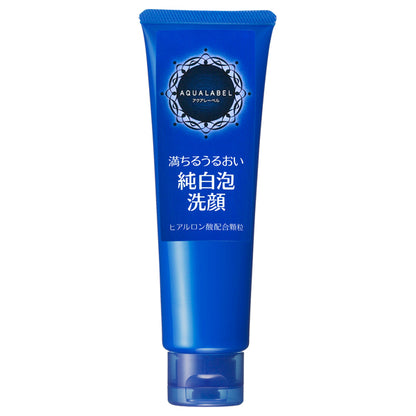 AQUALABEL White clear foam, 130g, Faint rose mist scent