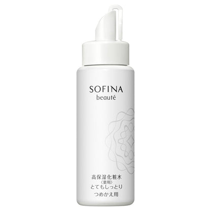 Sofina beaute Medicated High Moisture Lotion Very Moist Refill, 130g