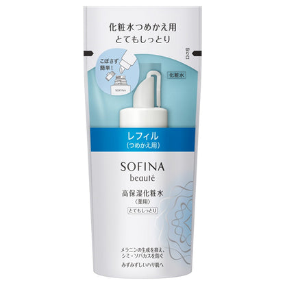 Sofina beaute Medicated High Moisture Lotion Very Moist Refill, 130g