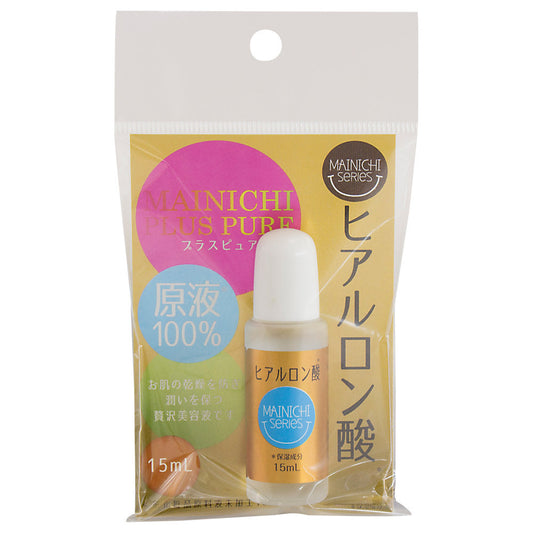JAPAN GALS MAINICHI Plus Pure Hyaluronic Acid, 15ml
