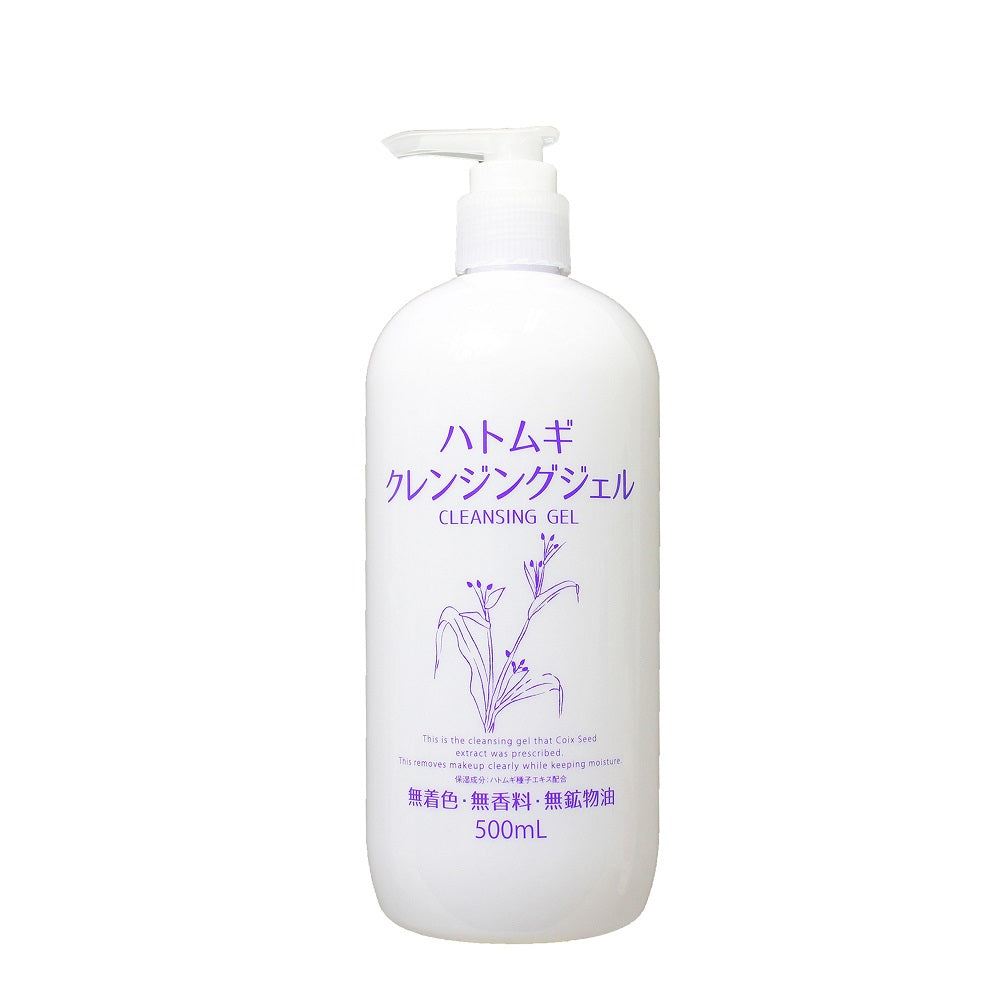 Oka International Hatomugi Cleansing Gel, 500ml