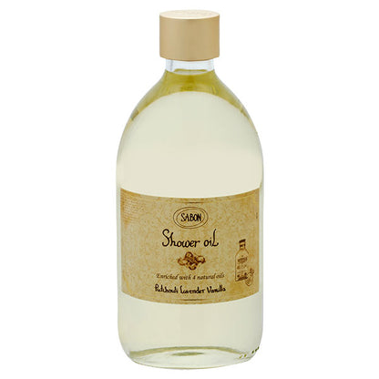 SABON Shower oil patchouli, lavender, vanilla, 500ml