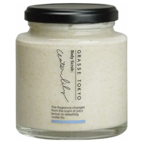 GRASSE TOKYO Body Scrub (Water Lily), 200g