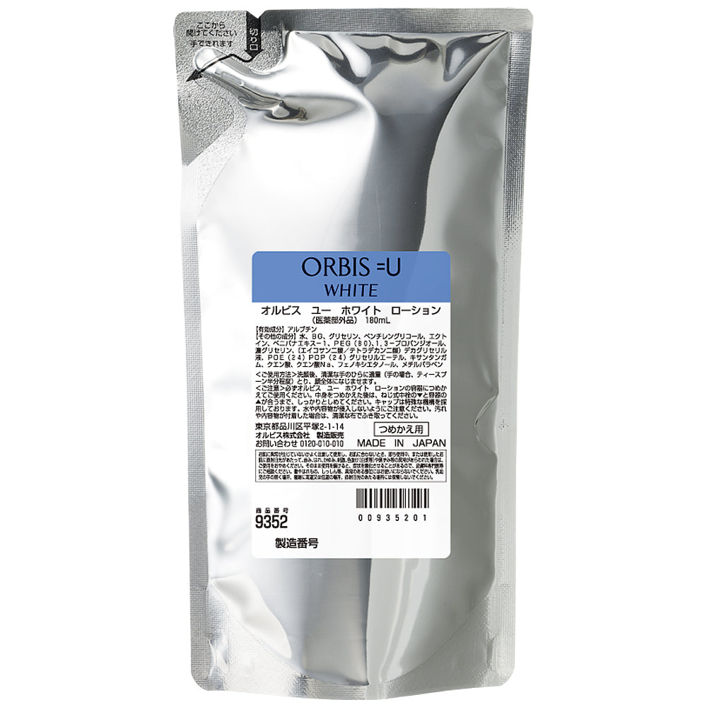 Orbis U White Lotion, Refill, 180ml