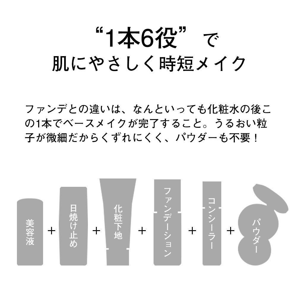 ORBIS Melty Moist BB, SPF30 PA+++, [Natural] Normal to healthy skin tone, 35g