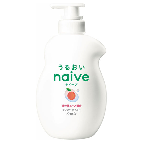 Naive Body Soap with Peach Leaf Extract, 530ml