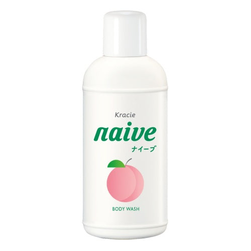 Naive Body Soap with Peach Leaf Extract (Mini), 80ml