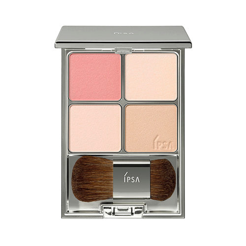 IPSA DESIGNING Face Color Palette, Redder than standard color 201OR, 7.2g