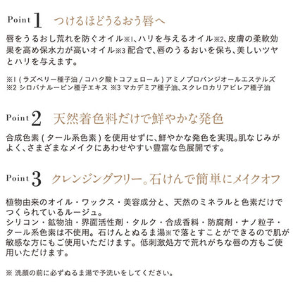 ETVOS Mineral Rouge, [Sakura Beige] Classic pink beige, 2g