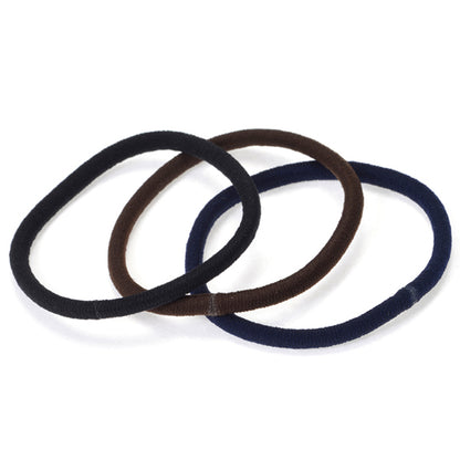 maPEPE Ring Hair Ties (Monotone), 3 Pack