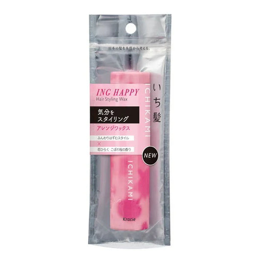 ICHIKAMI ING HAPPY Hair Styling Wax, 28g