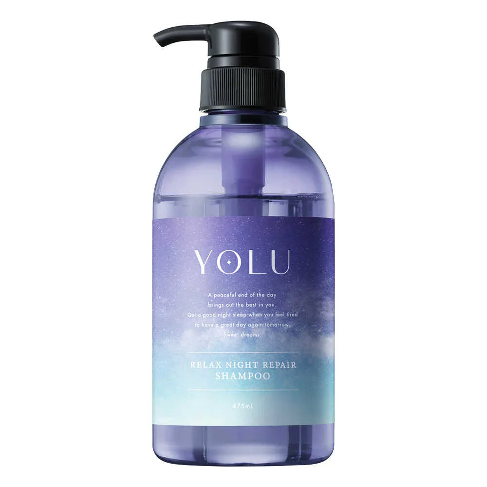 YOLU Relax Night Repair Shampoo, 475ml