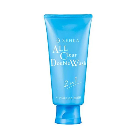 Senka All Clear Double Wash Face Wash, 120g