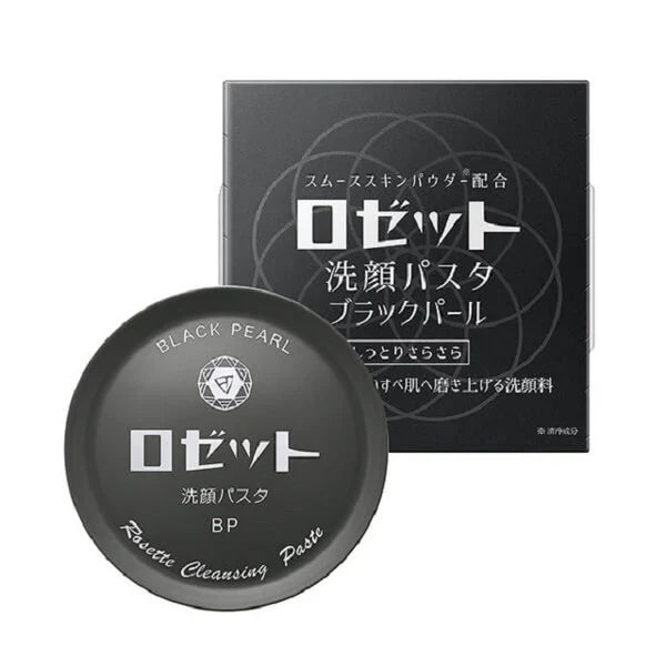 Rosette Face Wash Paste (Black Pearl), 90g