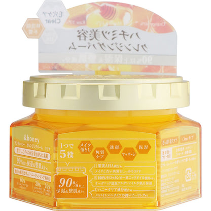 &Honey Skin Care Cleansing Balm (Clear), 90g