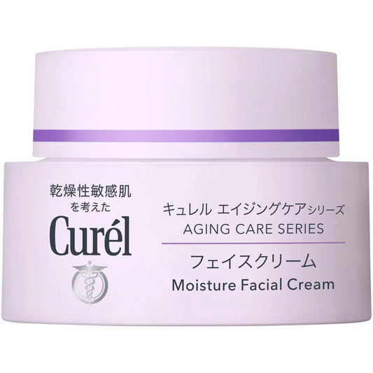 Curel Moisture Facial Cream (Aging Care), 40g