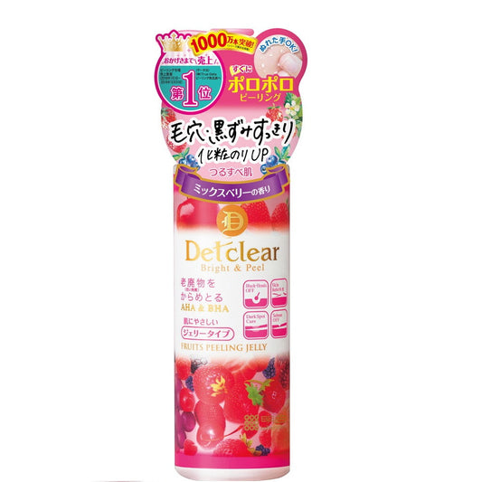 DET Clear Fruits Peeling Jelly (Mixed Berries Scented), 180ml