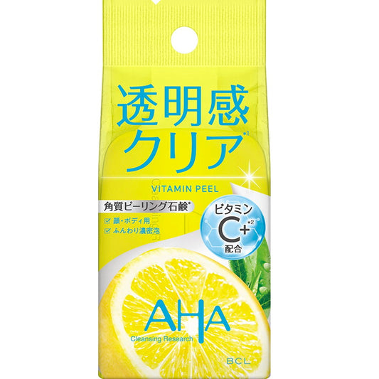 AHA Cleansing Research Vitamin Peel Soap, 100g