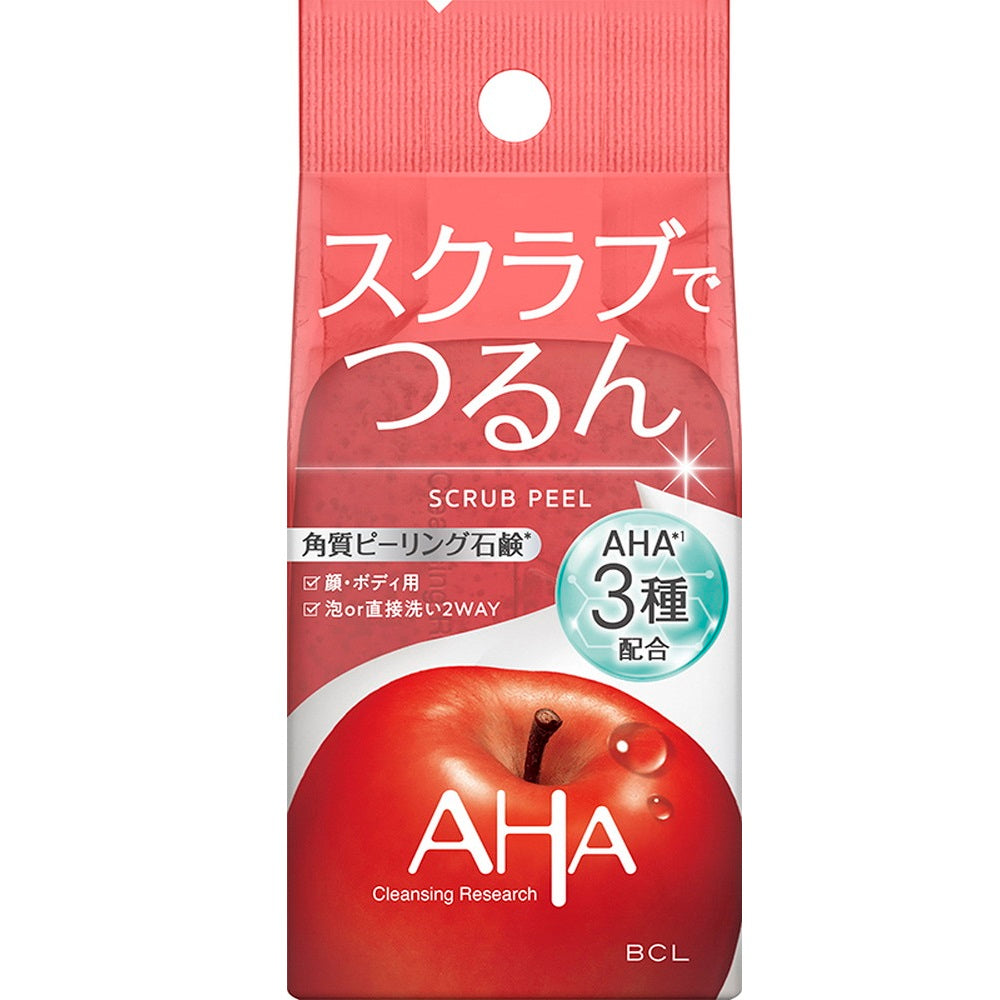 AHA Cleansing Research Scrub Peel Soap, 100g