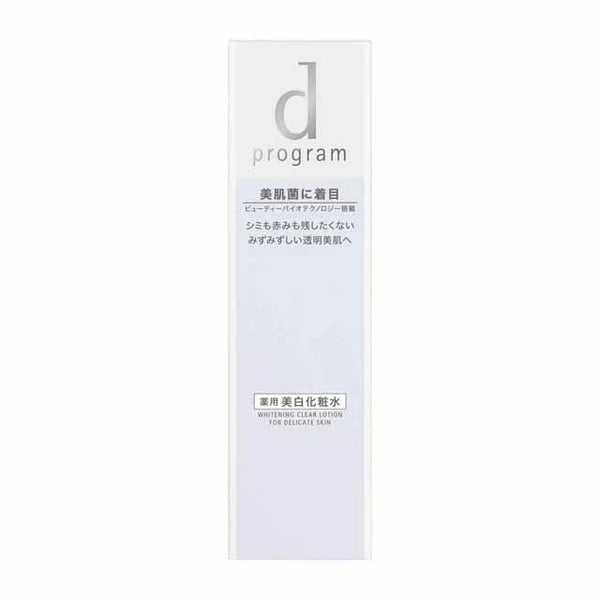 d Program Whitening Clear Lotion, 125ml