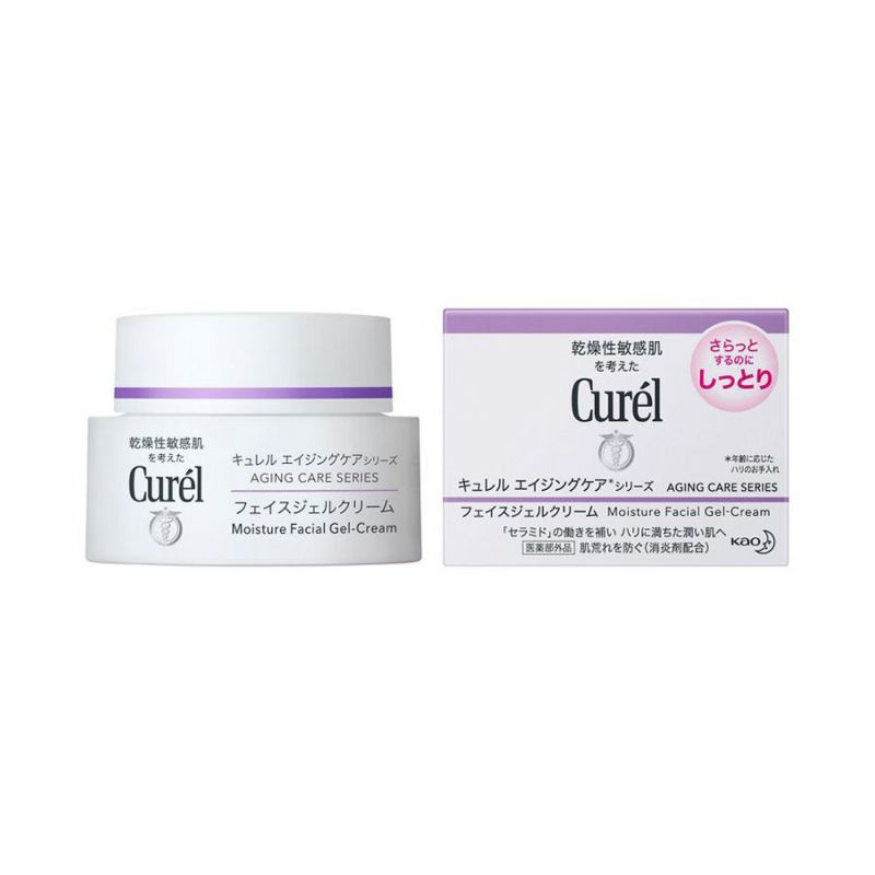 Curel Moisture Facial Gel Cream (Aging Care), 40g