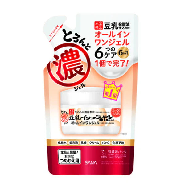 Sana All-in-One Thick Gel Cream Refill, 100g