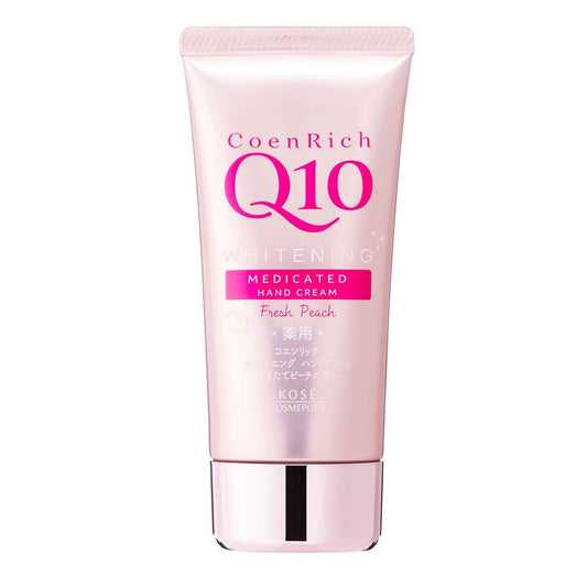 CoenRich Q10 Whitening Hand Cream (Fresh Peach), 80g