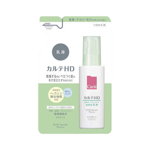 KOSE Carte HD Balance Care Emulsion Refill, 110ml