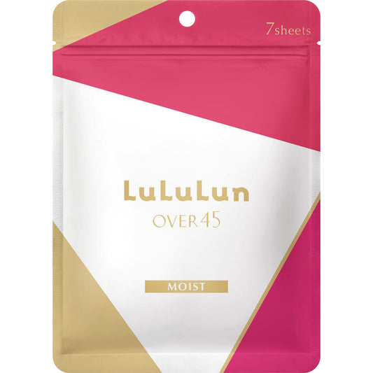 Lululun Over 45 Moist Facial Masks, 7 sheets