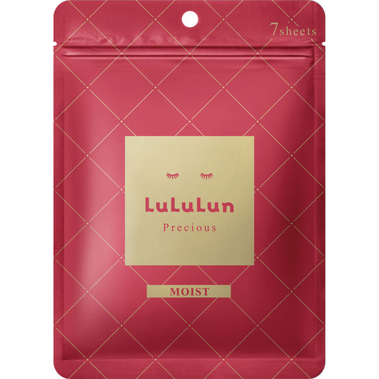 Lululun Precious Moist Facial Masks, 7 sheets